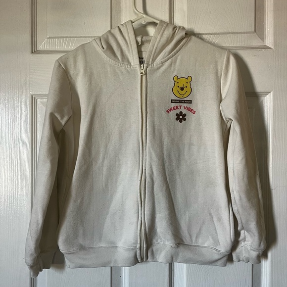 Disney White Hoodie with Winnie the Pooh Design - Picture 2 of 4